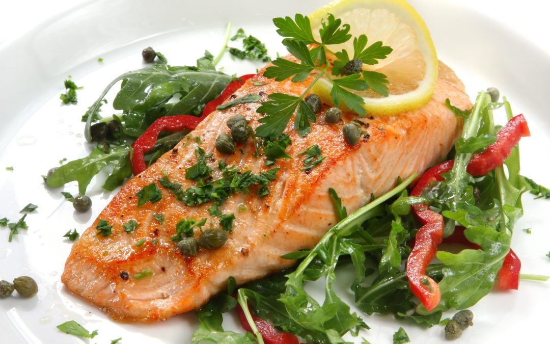 Salmon with Lemon and Capers