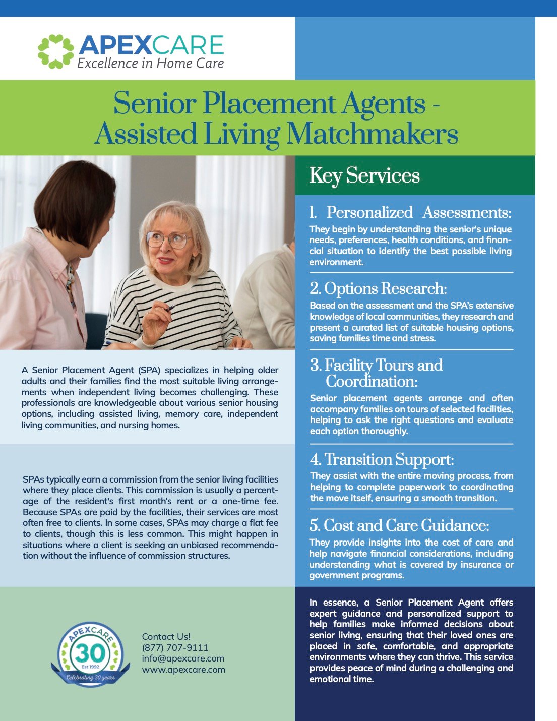 Placement Agents - Senior Living Matchmakers