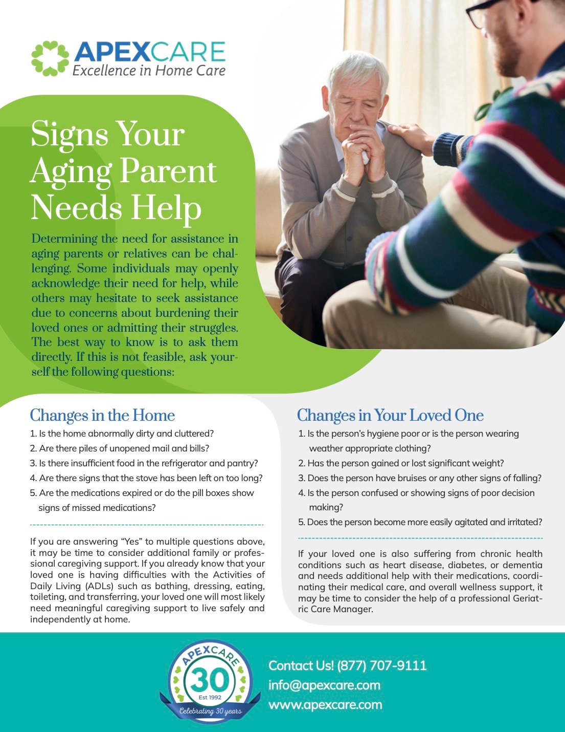 Signs Your Loved One Needs Help