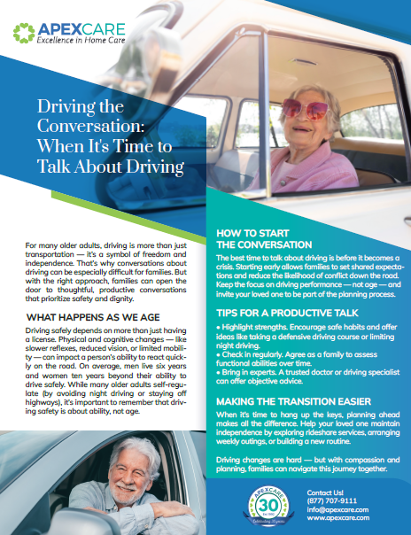 Driving the Conversation