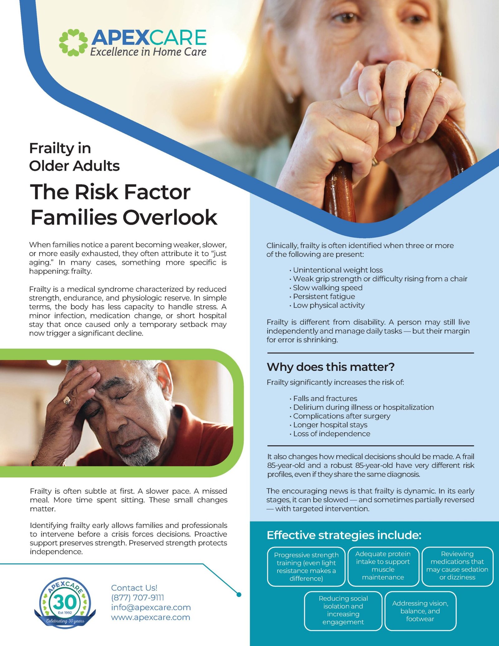 Frailty in Older Adults